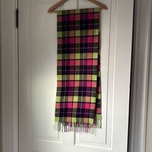 Cashmere Plaid Scarf